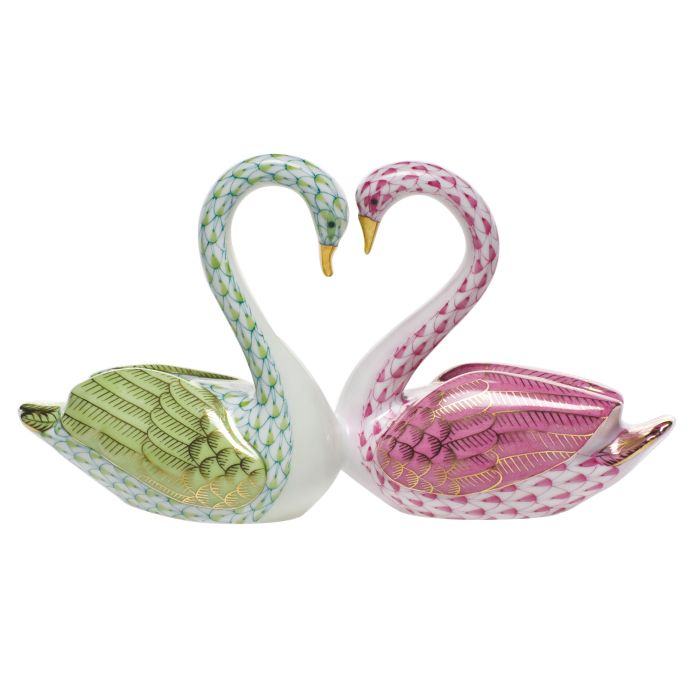 Kissing Swans-Raspberry-Keylime