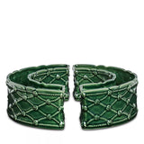 Berry & Thread Petite Parterre Garden Half Circle Vase, Set of 2-Basil