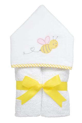 Bumble Bee Everykid Towel, Pink