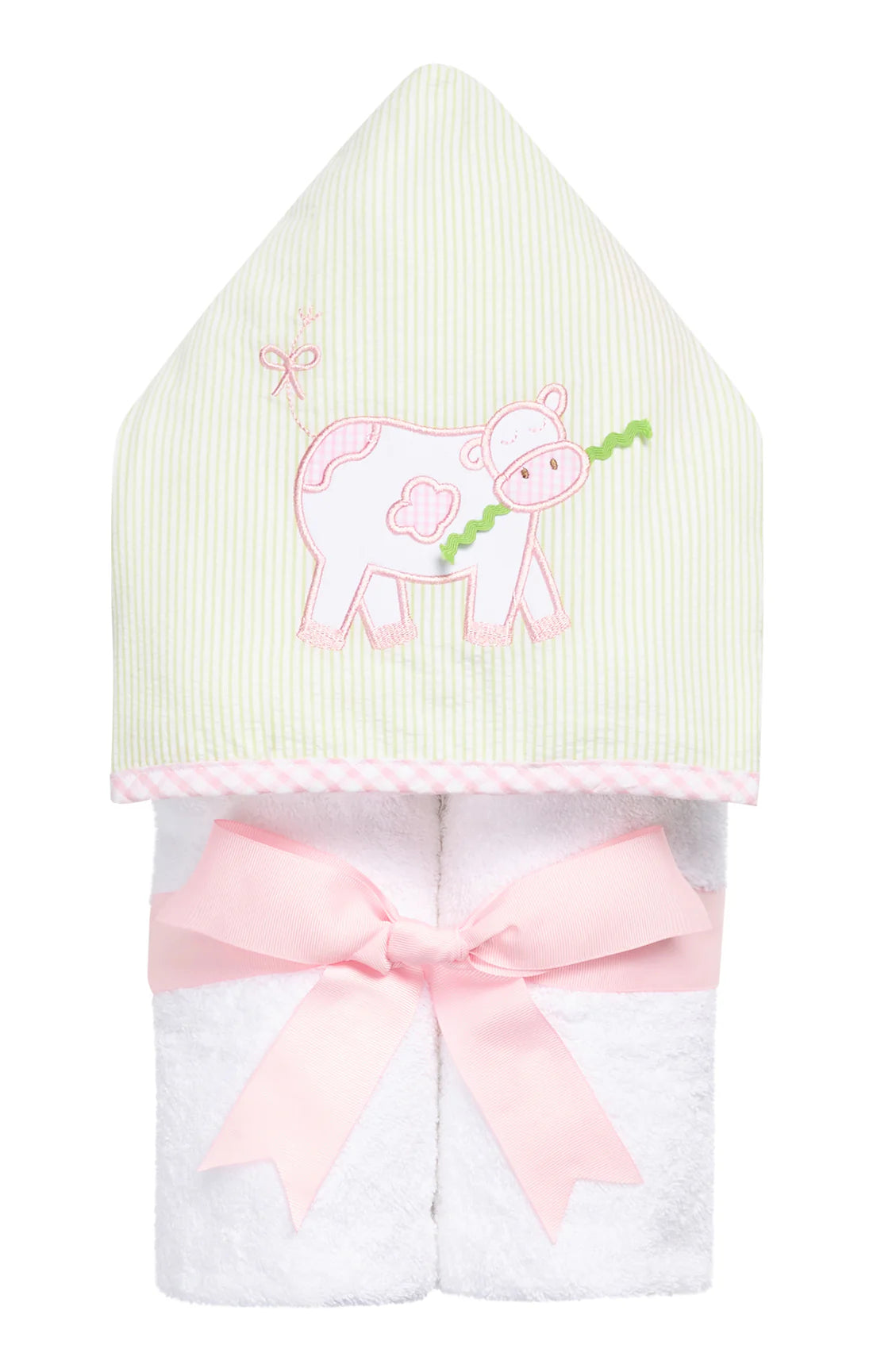 3 Marthas Cow Everykid Towel-Pink