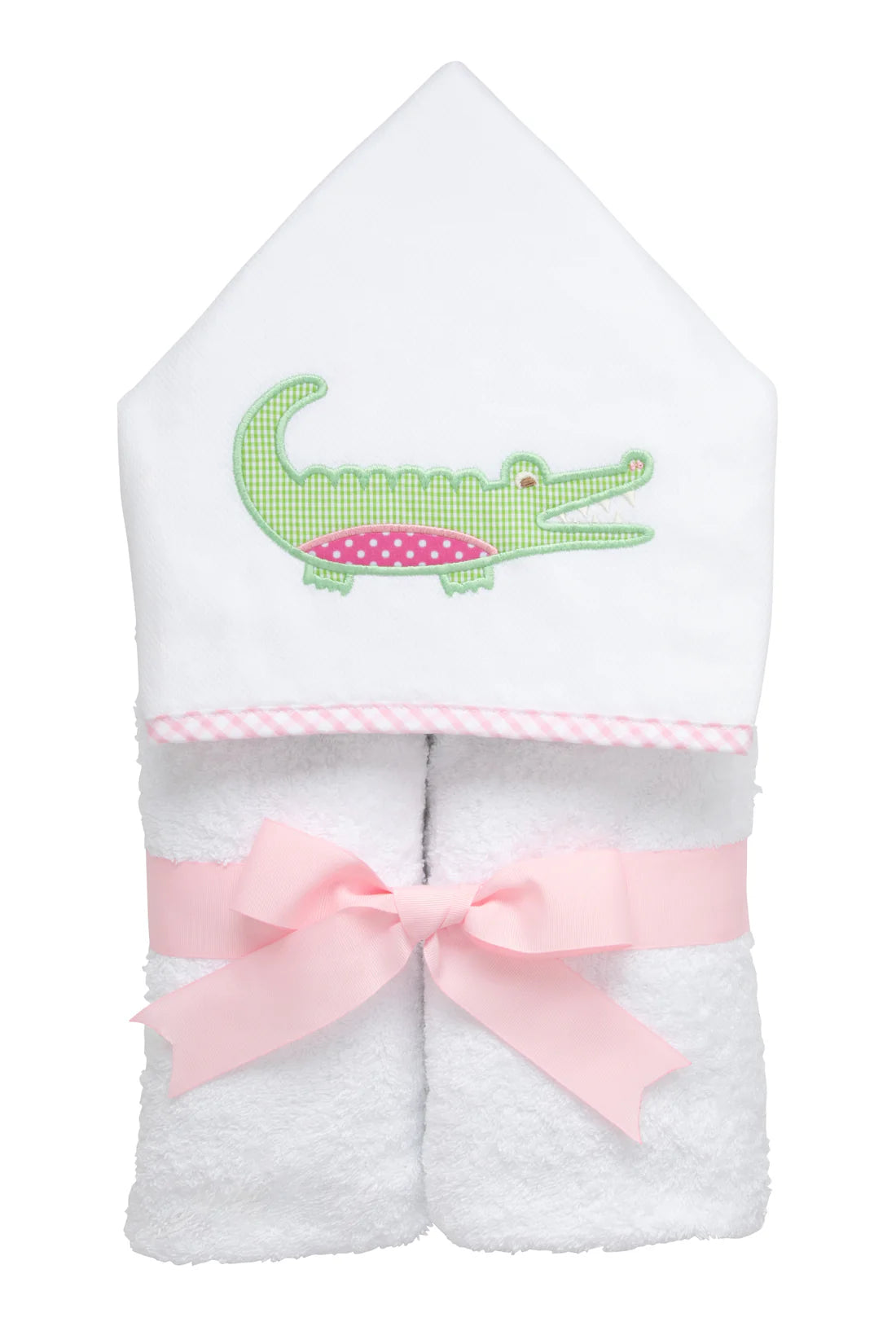 Alligator Everykid Towel, Pink
