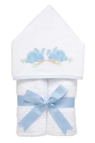 Bunny Everykid Towel-Blue