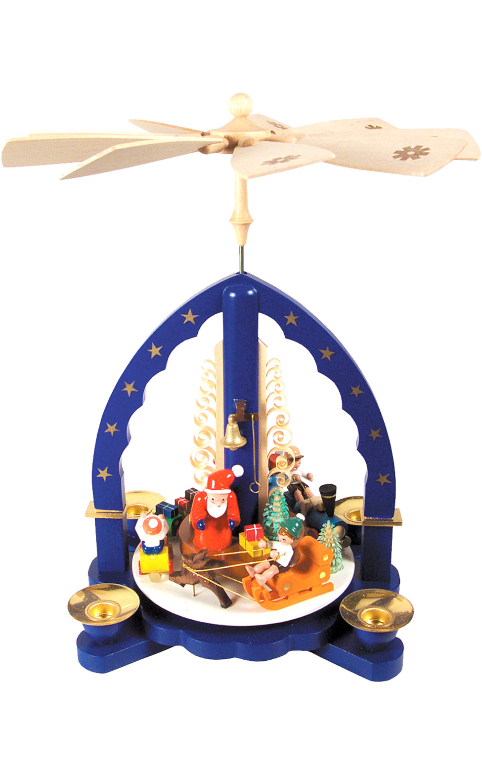 St Nick Blue Pyramid