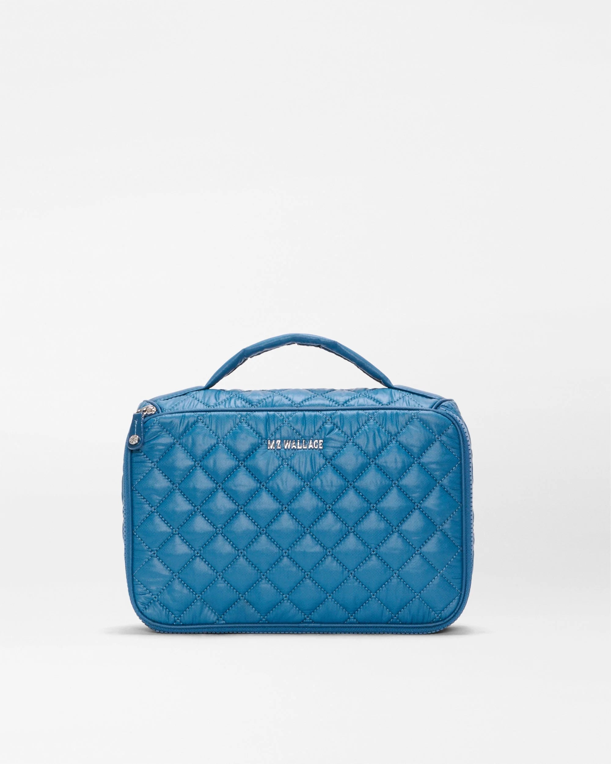 Atlantic Blue Zip Round Organizer