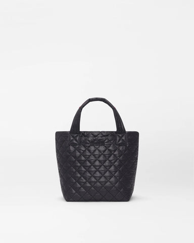 Black Mini Metro Tote Deluxe