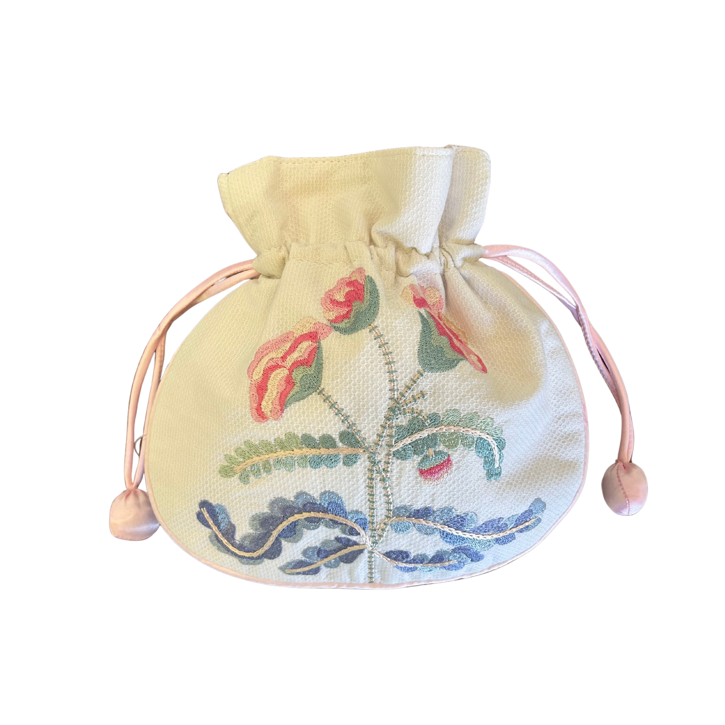 Pink Carnation Jewelry Pouch