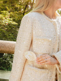 Hand-painted Bridal Bow Handbag Hero Brush | Eco-Friendly