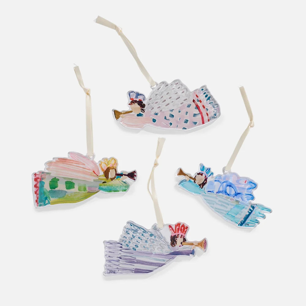 Heavenly Host Angel Ornament Collection - Set of 4