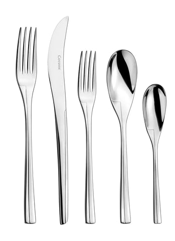 Persane Stainless Steel-5 Piece Place Setting
