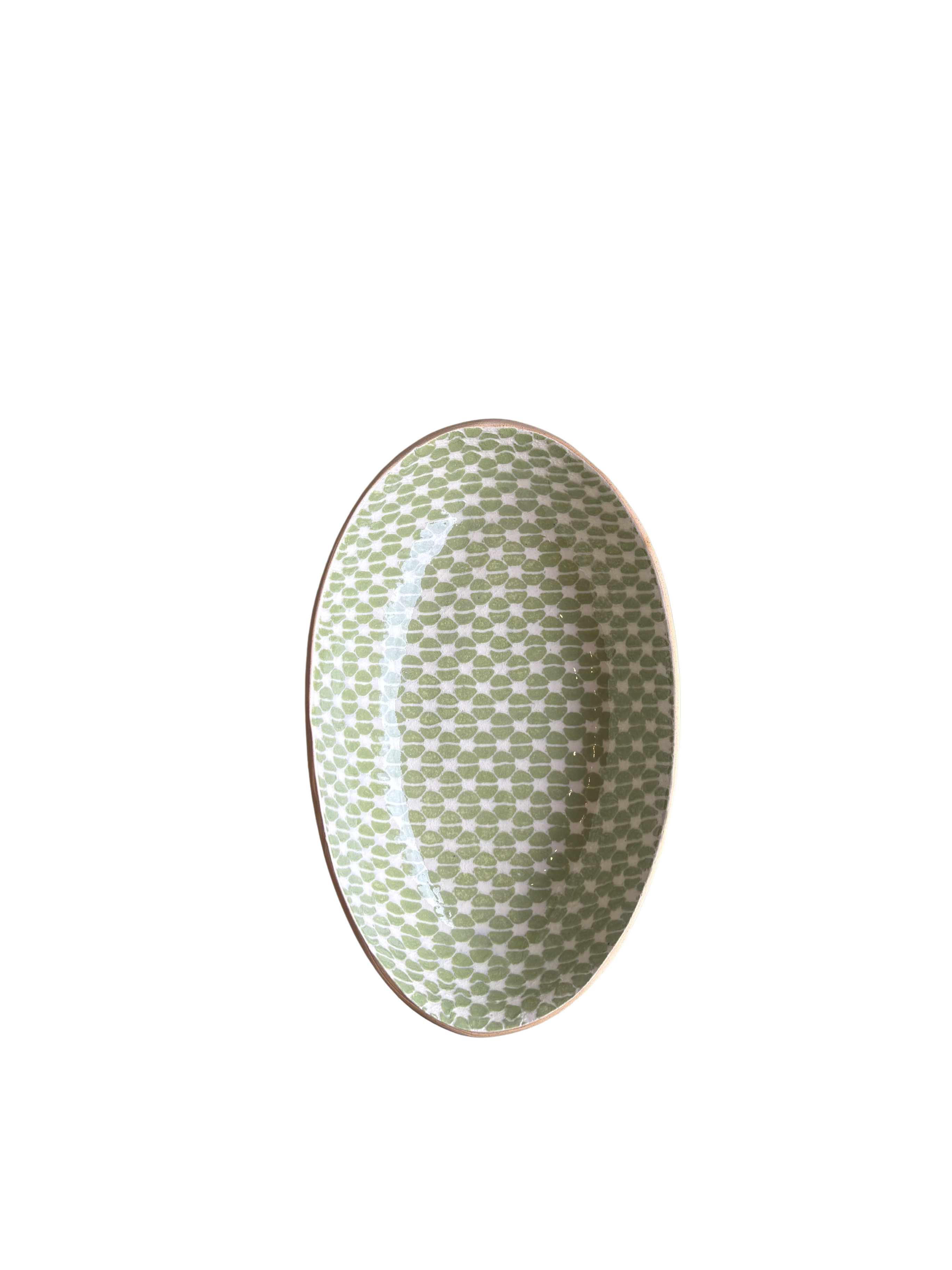Small Nested Oval Bowl Temp Citrus