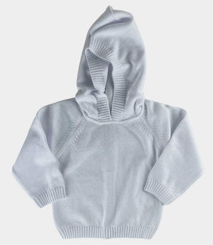 Blue Zip Back Hoodie