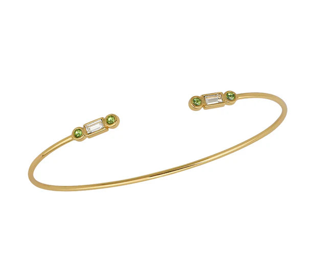 August Birthstone Bangle
