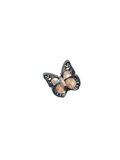 Hand-painted Mini Monarch Butterfly Claw Hair Clip | Eco-Friendly: Pink
