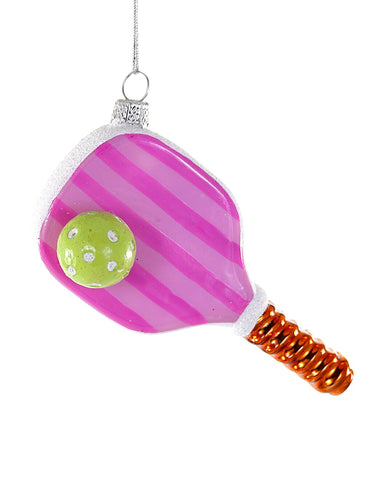 Pickleball Pink Ornament