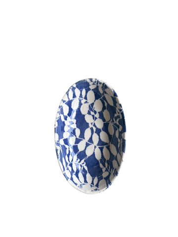 Small Nested Oval Bowl Aspen Cobalt