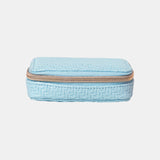Pill Box - Herringbone Bluebell
