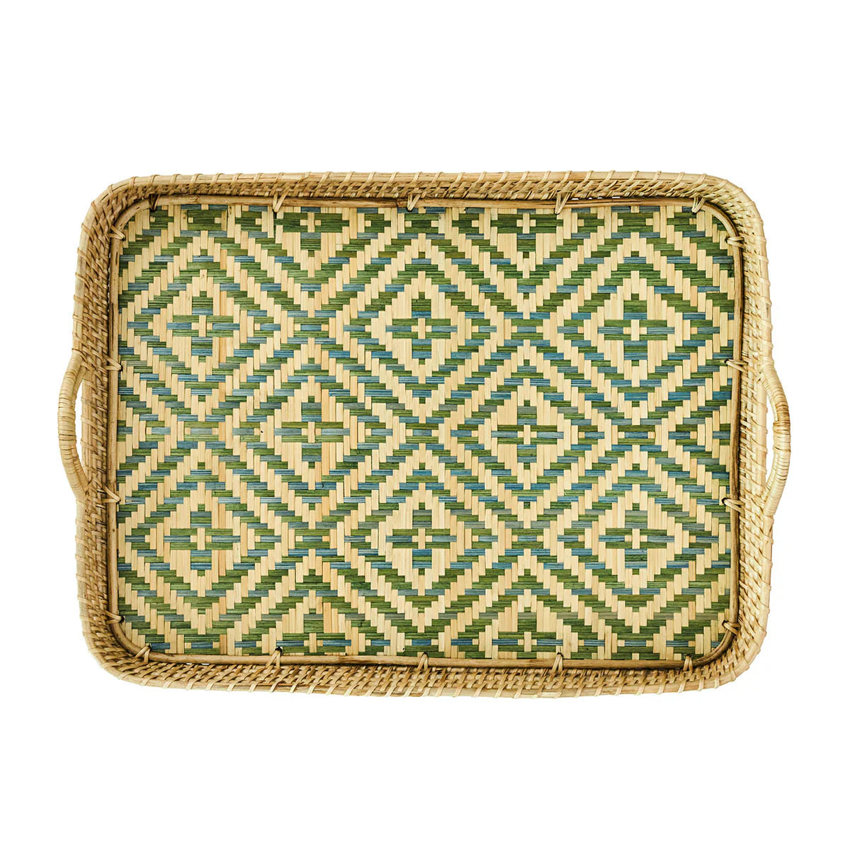 Villa Seville 21" Tray-Chambray