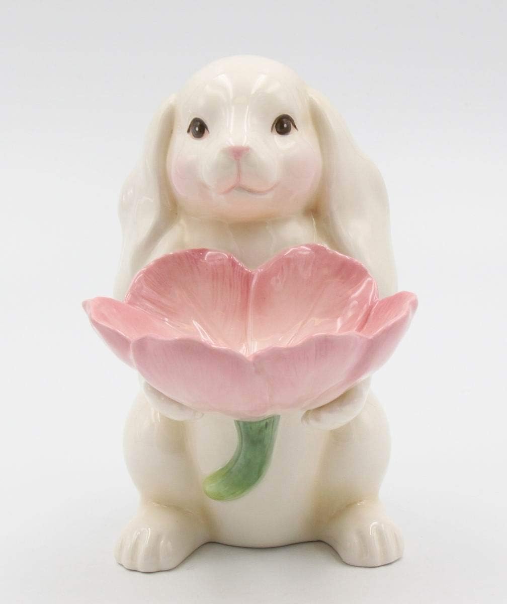 Bunny Holding Flower