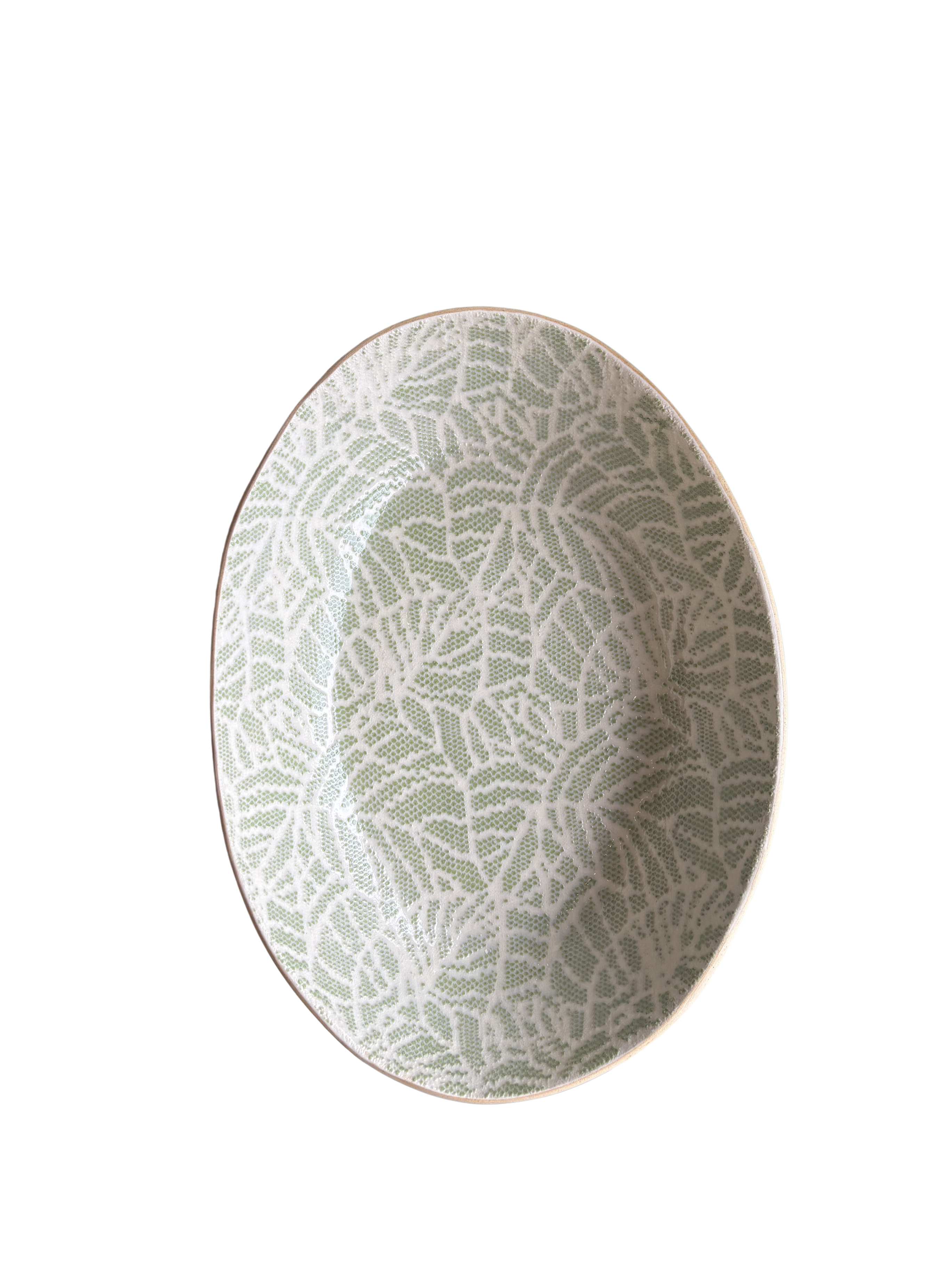 Medium Nested Oval Bowl Tropicana Citrus