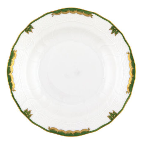 Princess Victoria Dark Green Dessert Plate