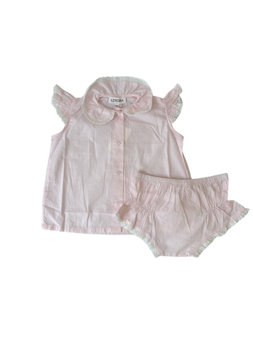 Baby Ann Flutter Sleeve Diaper Set