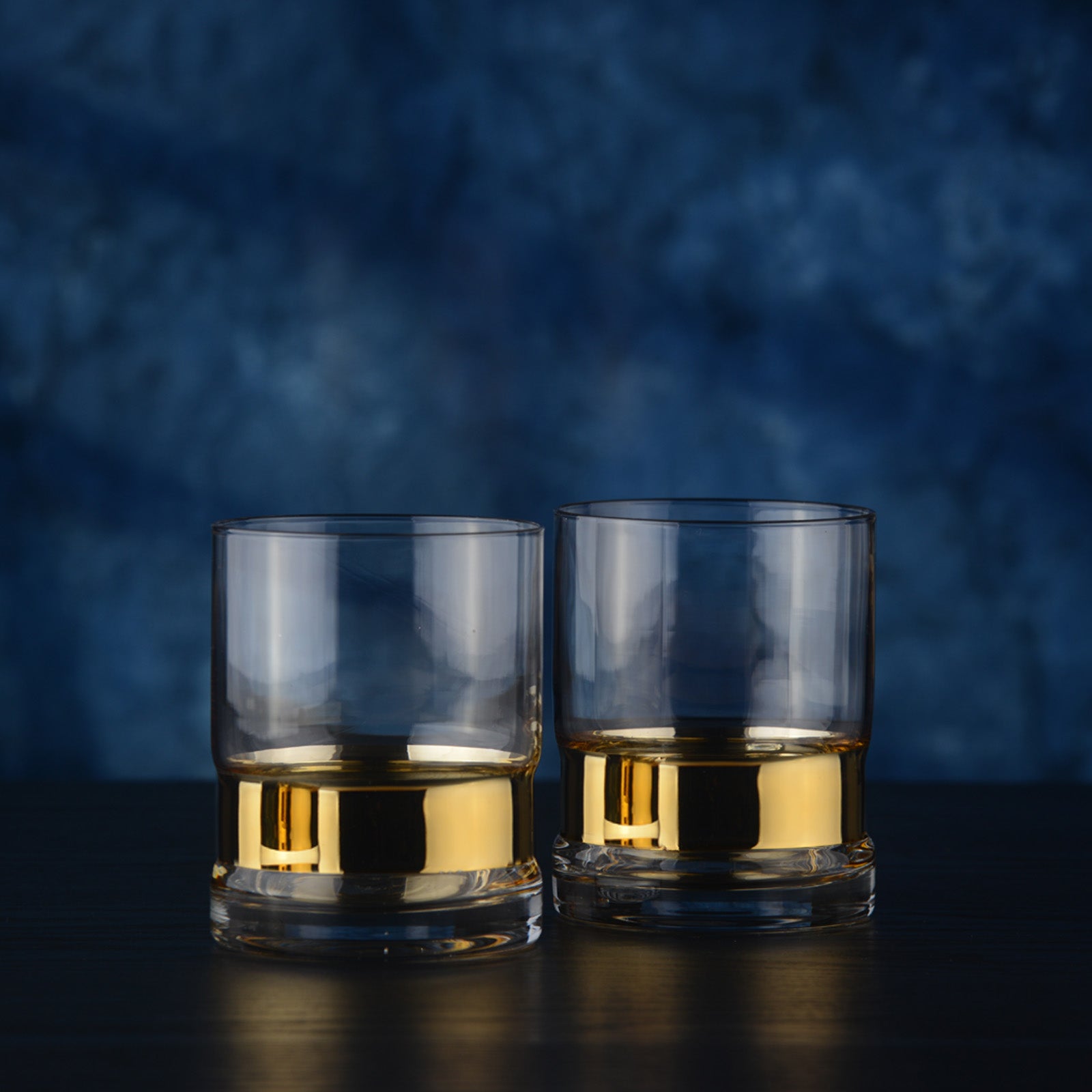 SoHo DOF Tumblers Gold – Set of 2