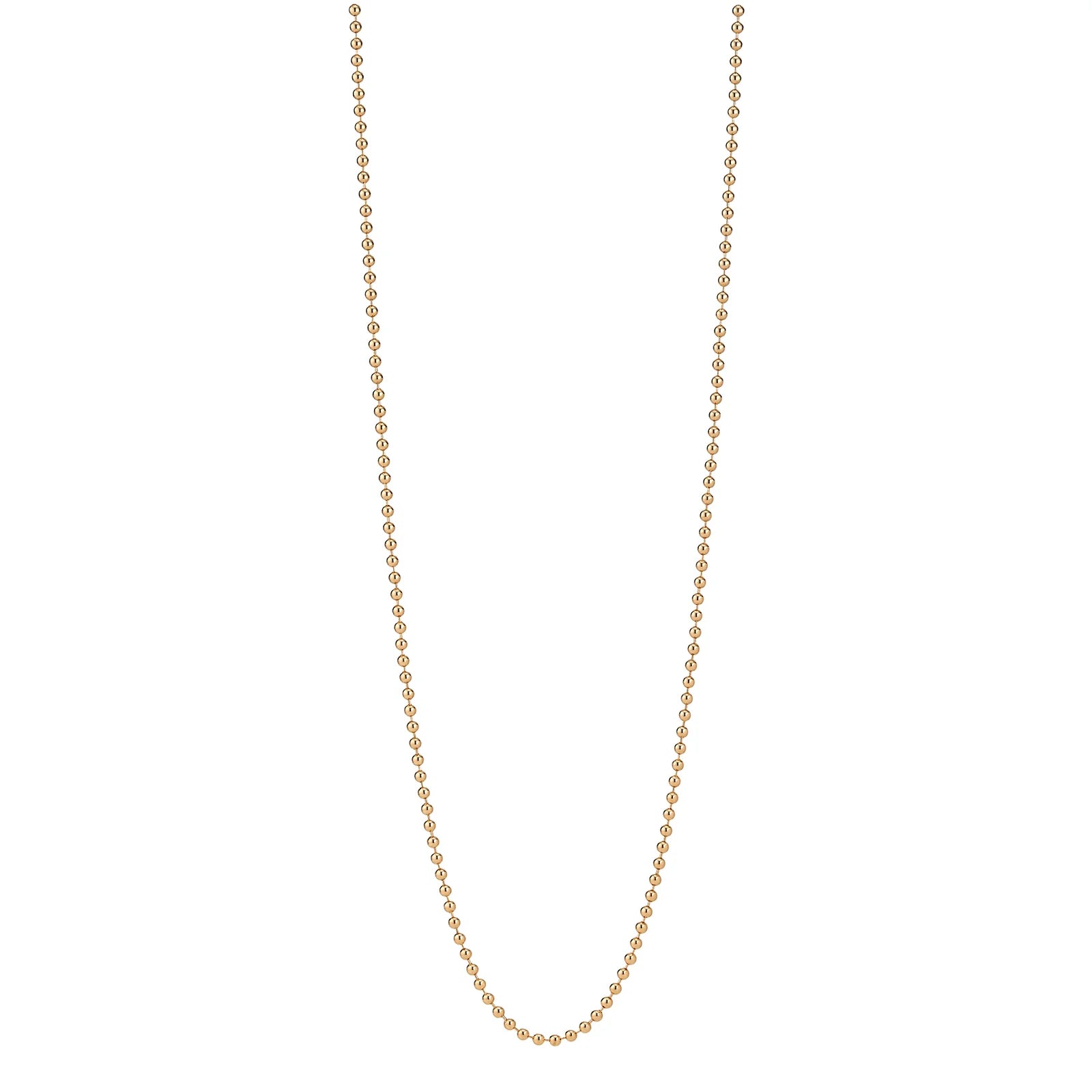 Beaded Chain-18" Vermeil