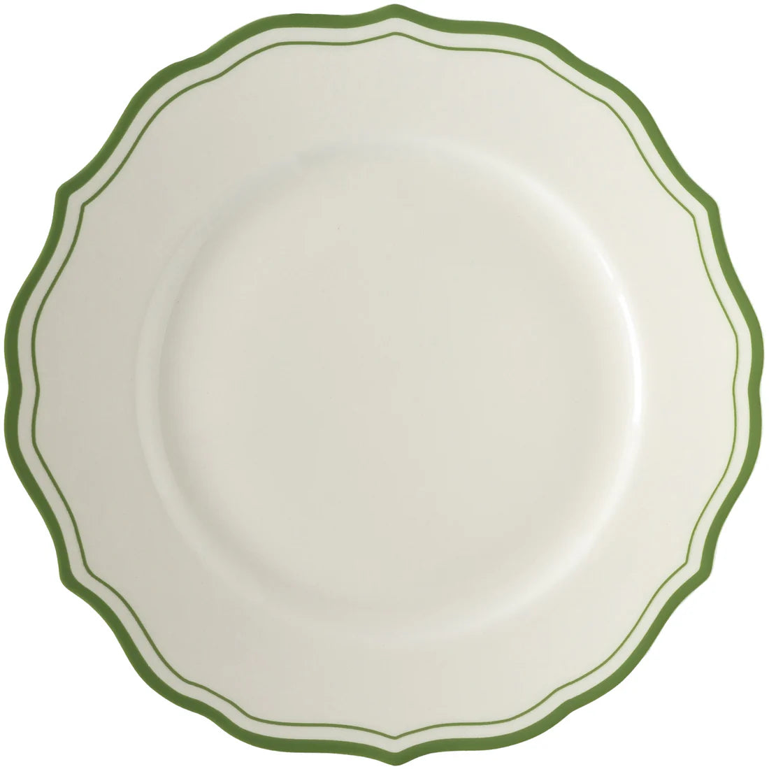 Icing on the Cake Dinnerware Green Dinner Plate