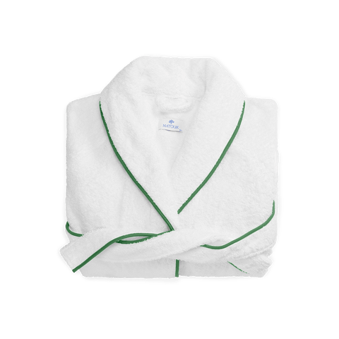 Cairo Robe - White/Palm