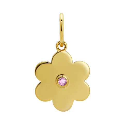June Birthday Daisy Charm