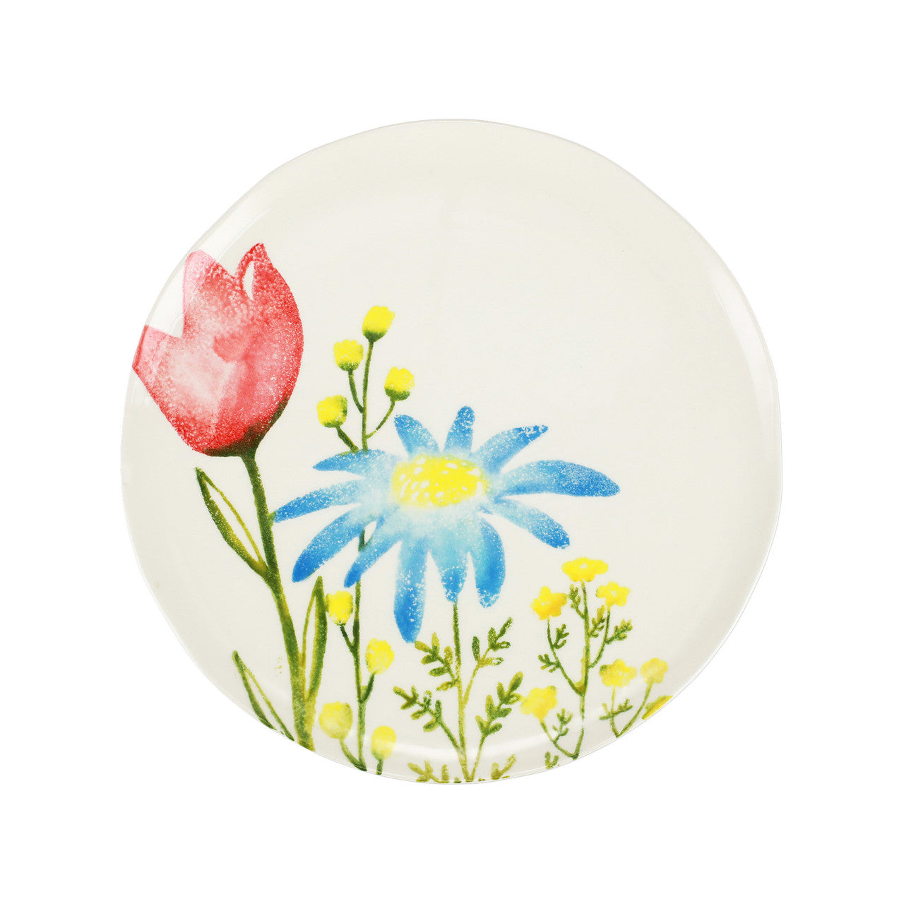 Fiori Di Campo Blue Dinner Plate