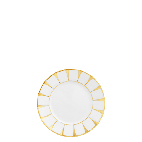 Athena With Gold Trim Salad Plate