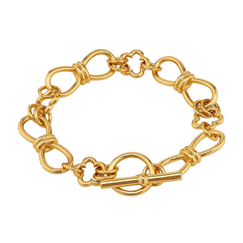 Flower Toggle Bracelet