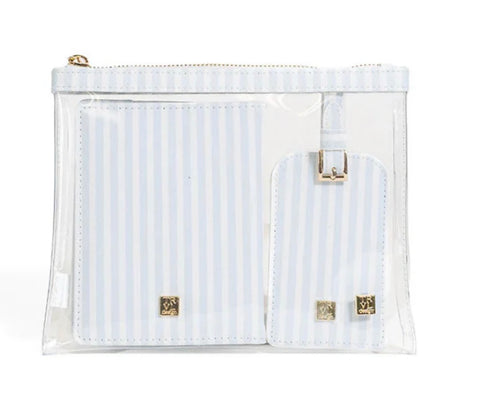 Luxe TRVL 3pc set - Blue Stripe