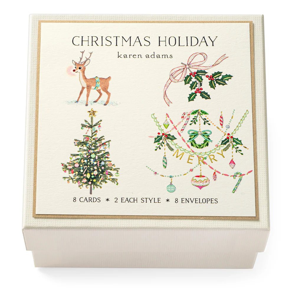 Christmas Holiday Gift Enclosure Box