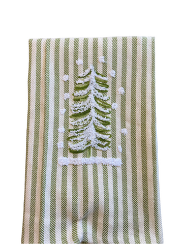 Green Tree Kitchen Towel