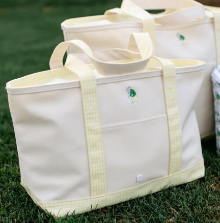 Ernie Coated Canvas Medium Tote