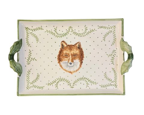 Foxy Two Handled Tray