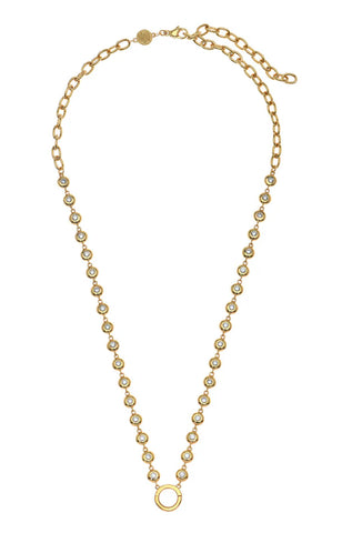 Bezel Charm Necklace