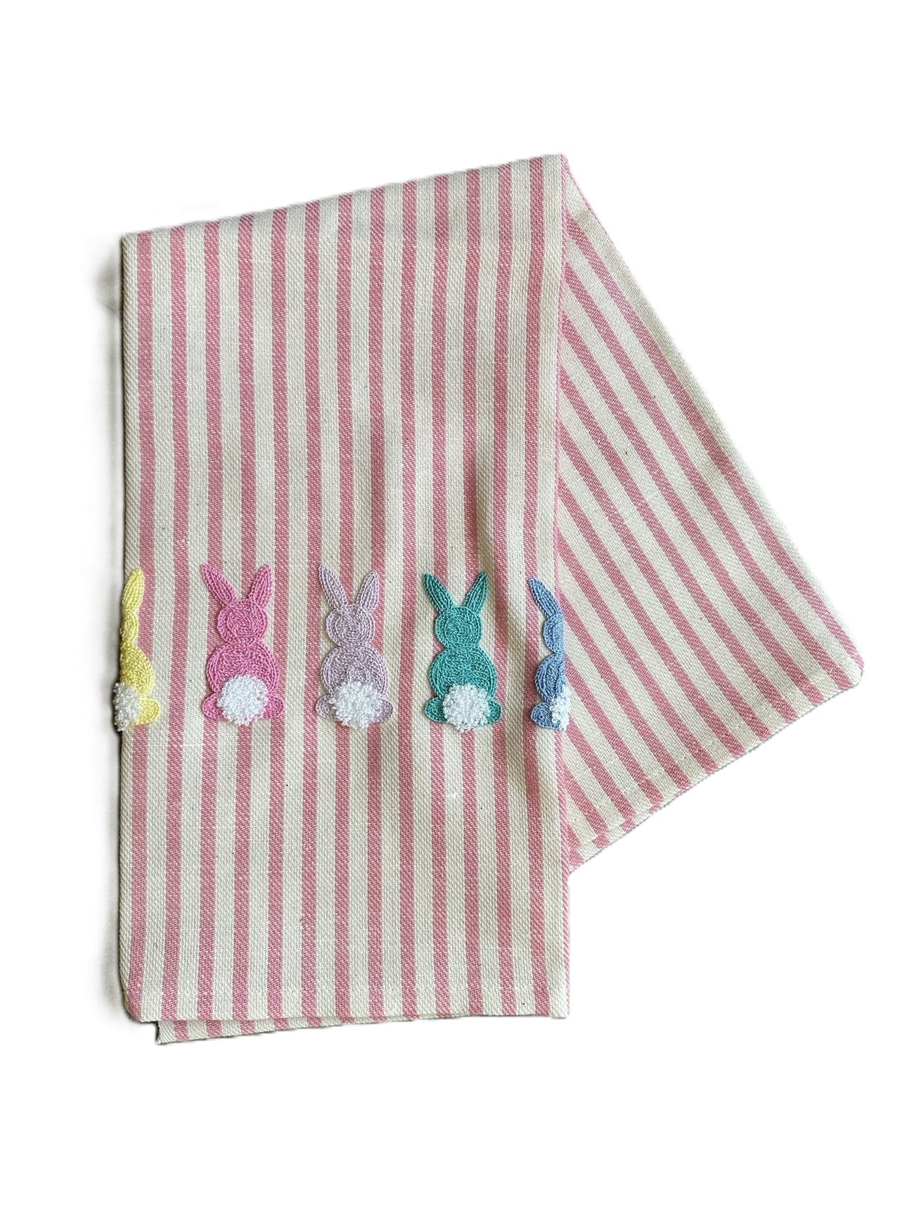 Embroidered Kitchen Towel Bunny