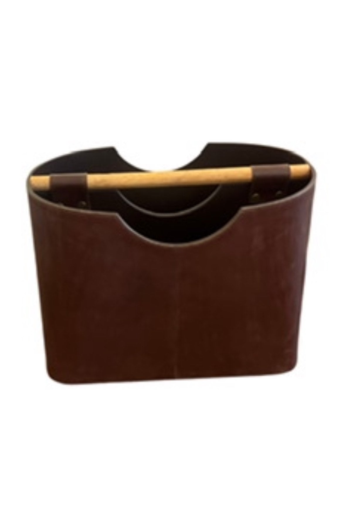 Avondale Leather Magazine Rack