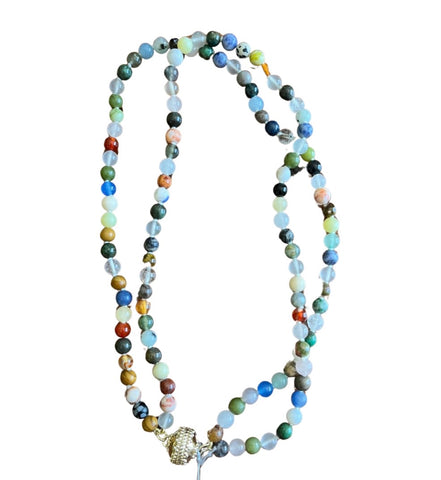 Victoire Multicolor Stone 6mm Round Bead