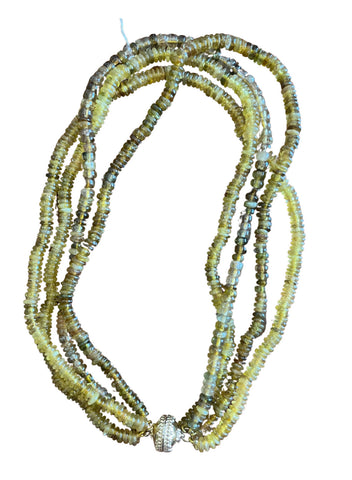 LTD Yellow Tourmaline 4 Strands