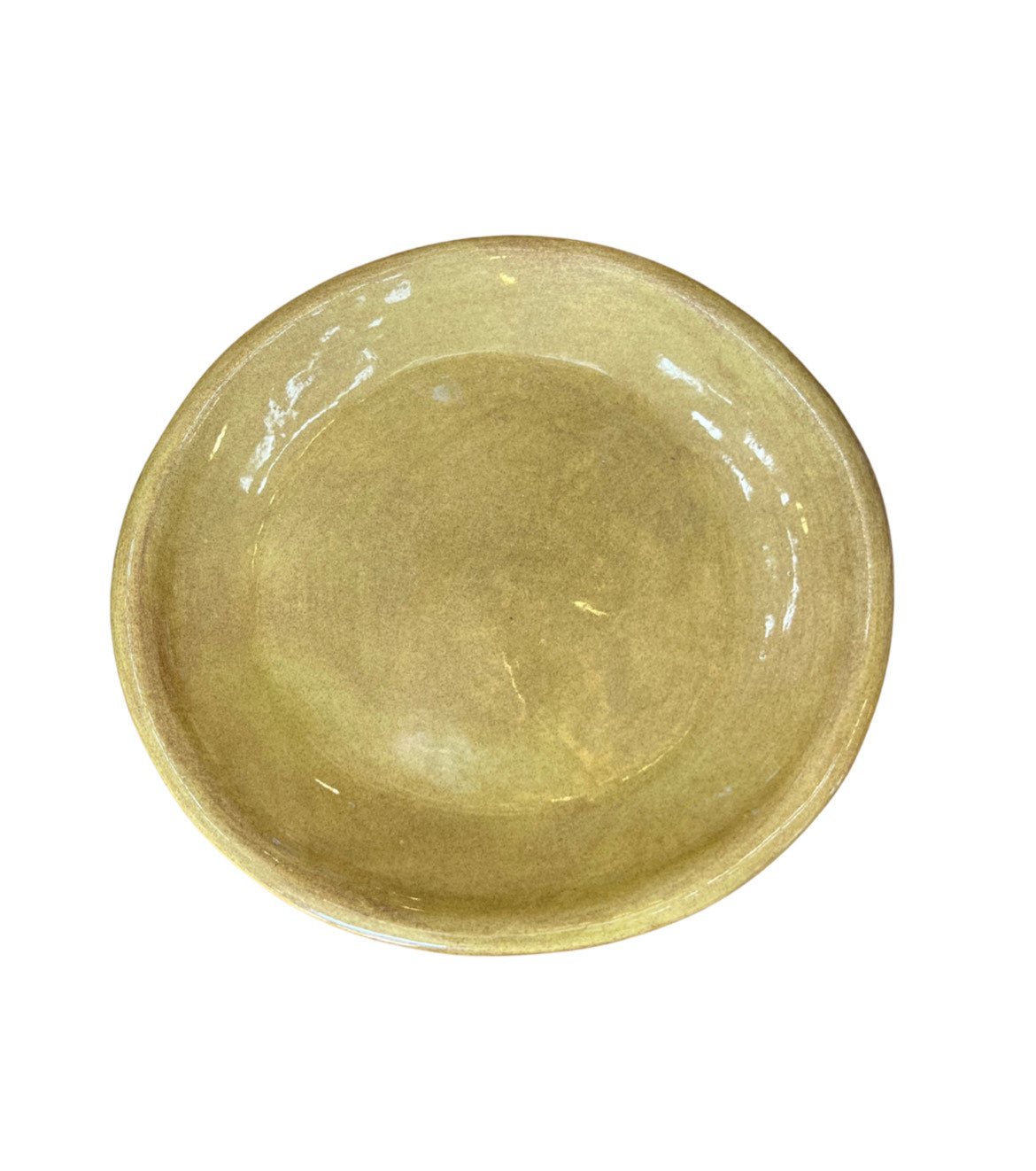 Pottery 8" Rimmed Salad Plate-Toast