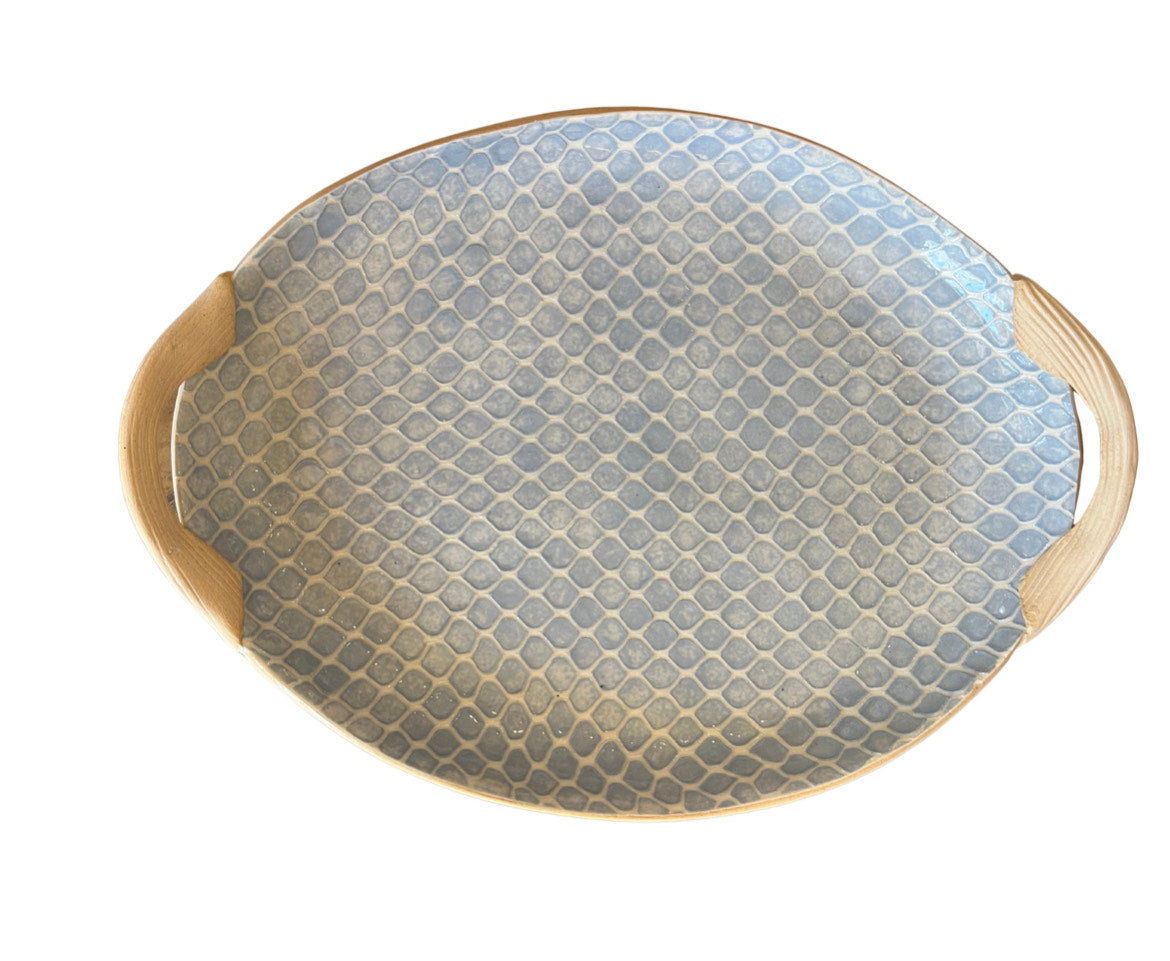 Small Oval with Handles-Taj Opal