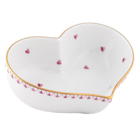 Heart Bowl-Raspberry