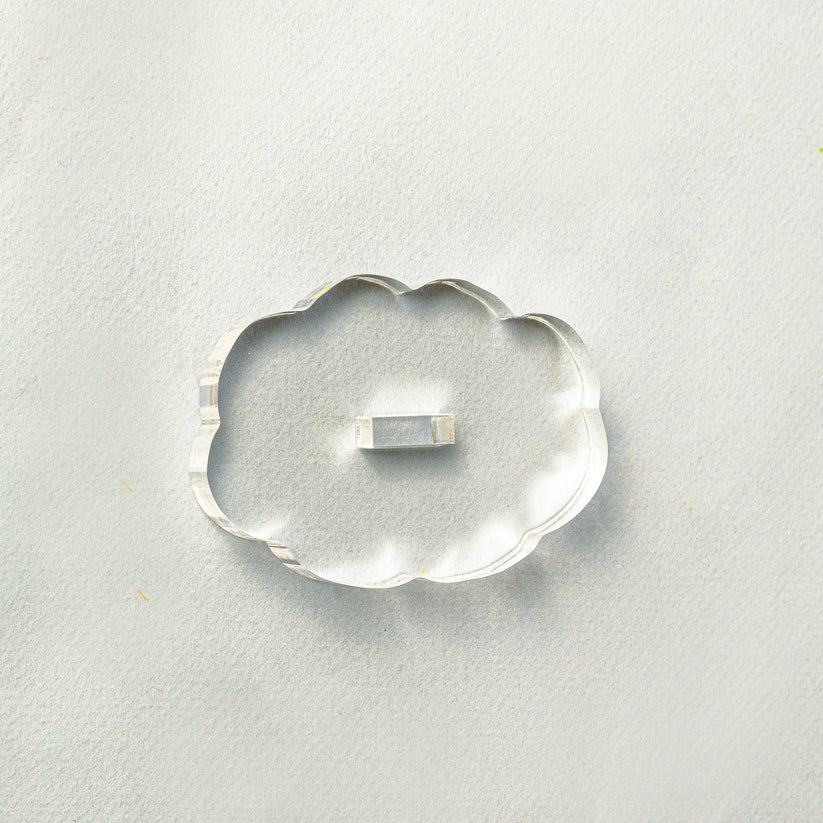 Single Stand Clear Acrylic, Large