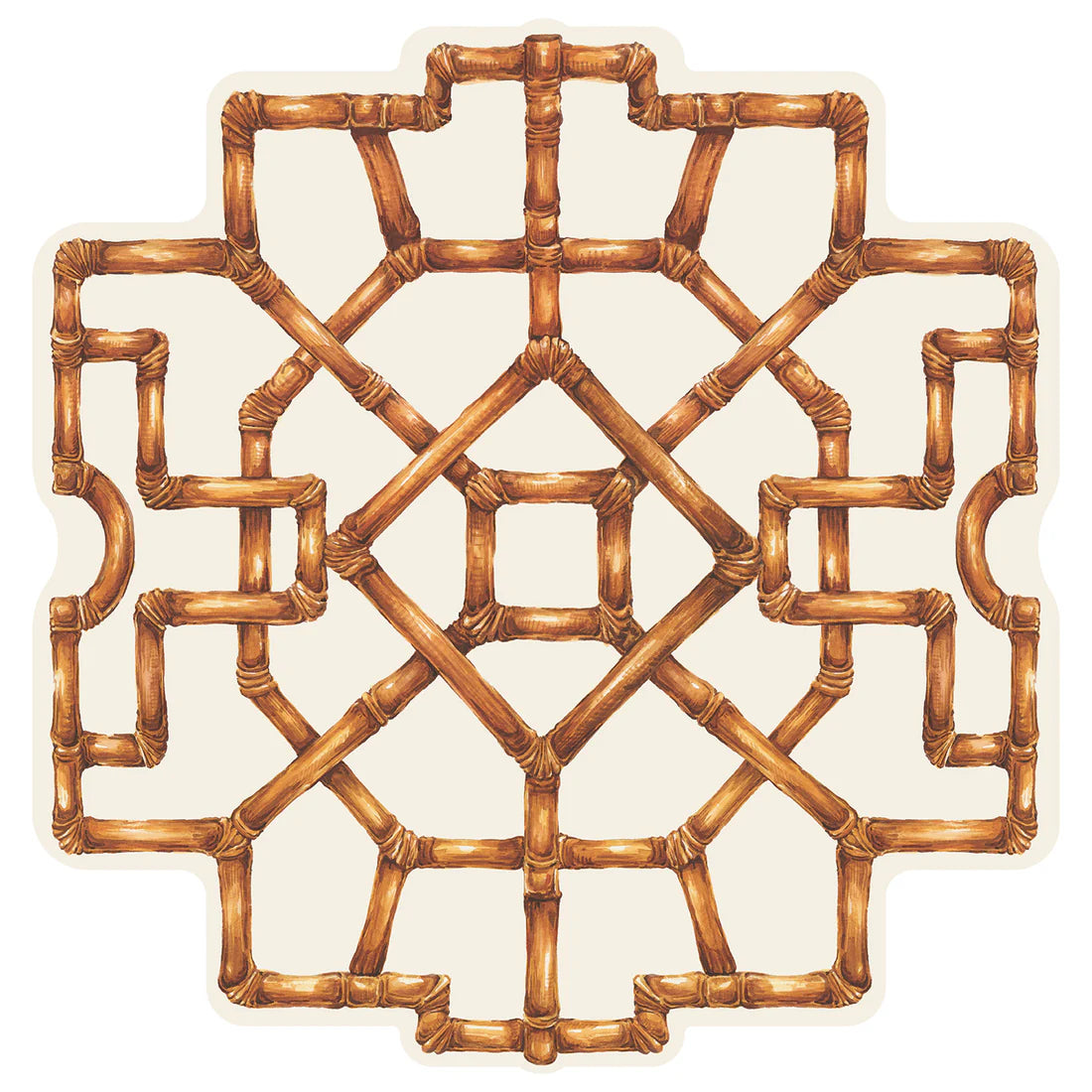 Die-cut Bamboo Placemat