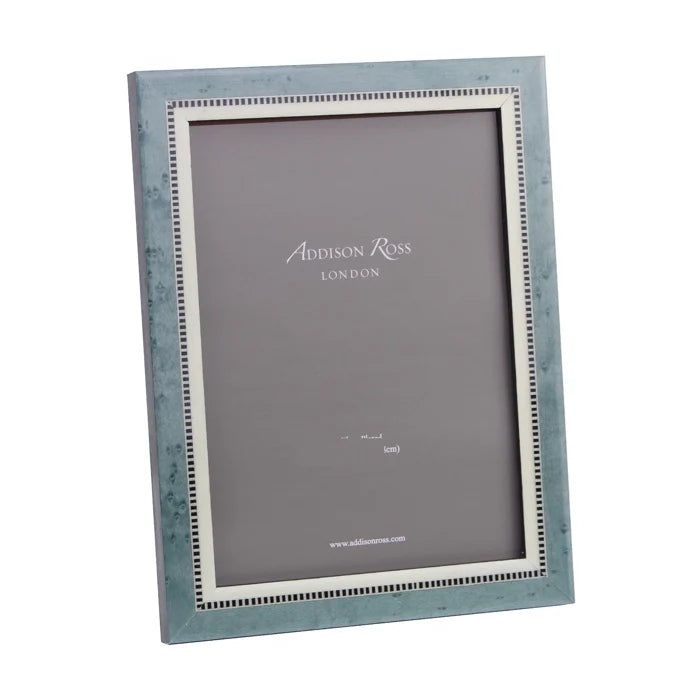 Miki Blue Marquetry Frame-4x6