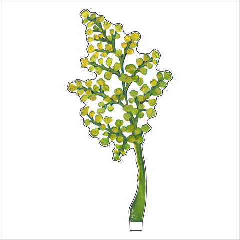 Maidenhair Fern Acrylic Floral-Large